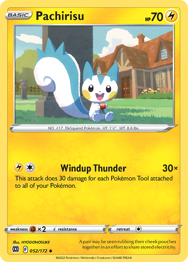 Pachirisu - Brilliant Stars - 052/172