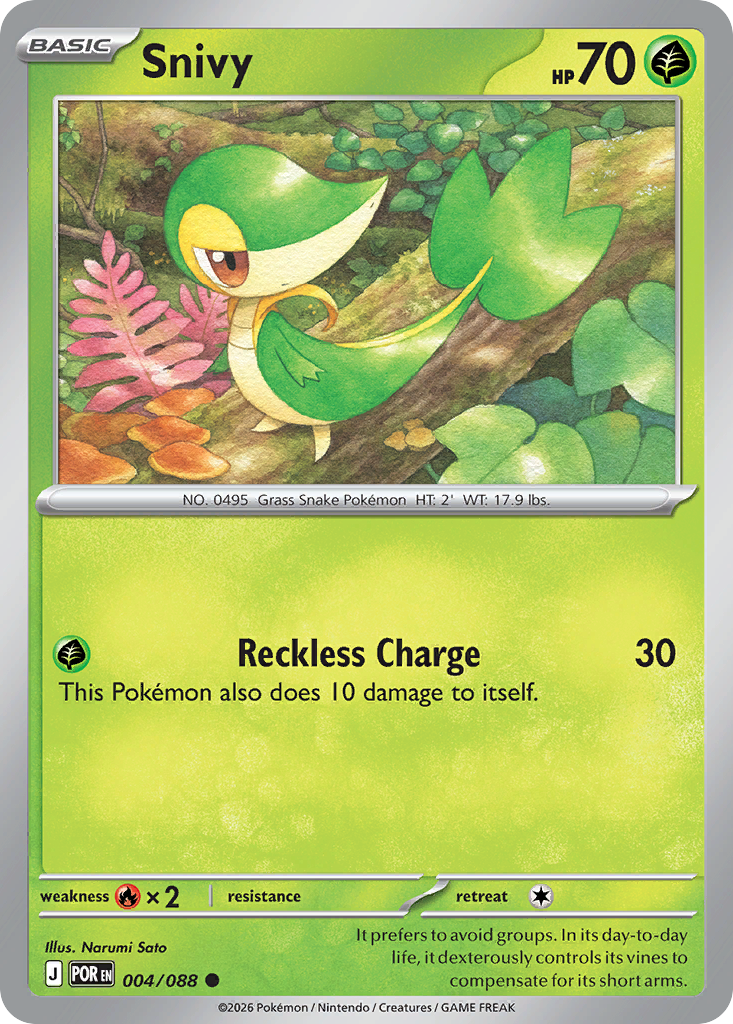 Snivy - Perfect Order - 004/088