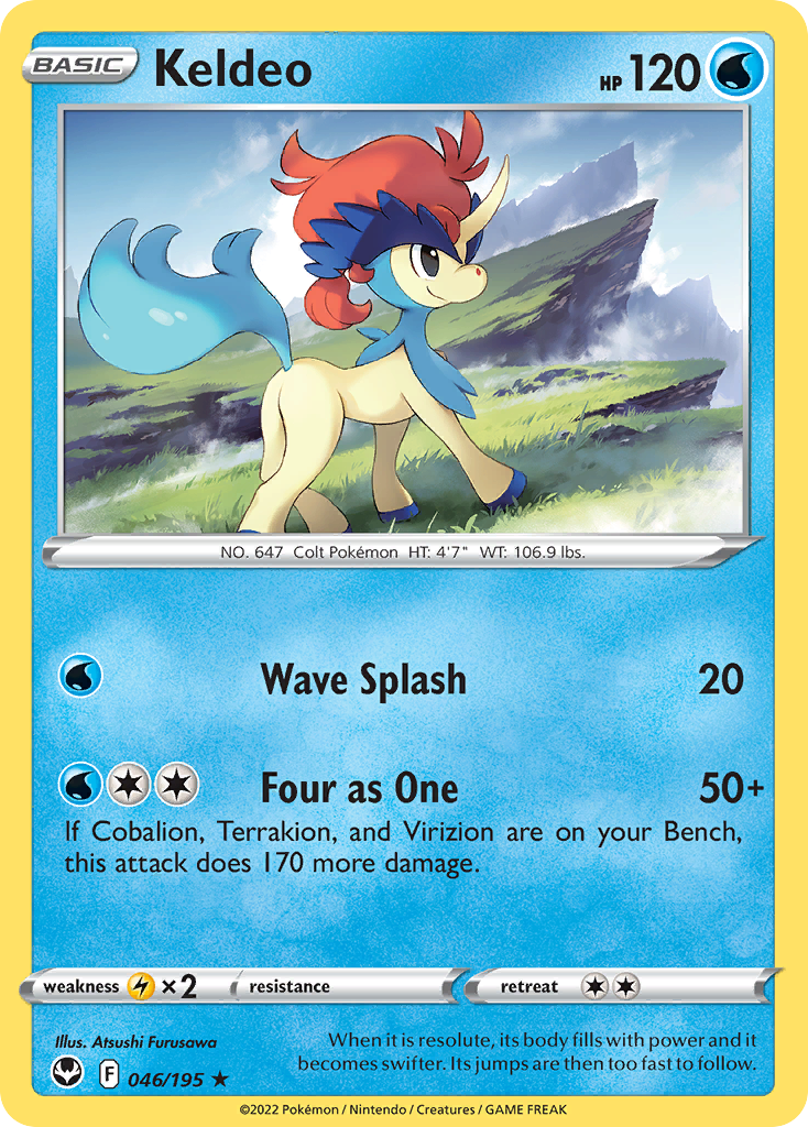 Keldeo - Silver Tempest - 046/195