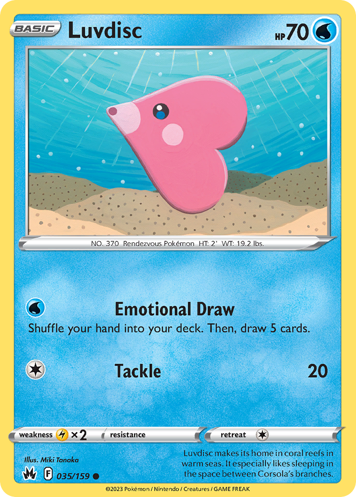 Luvdisc - Crown Zenith - 035/159