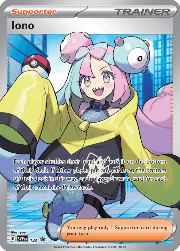 Iono – Scarlet & Violet Black Star Promos – 124/102