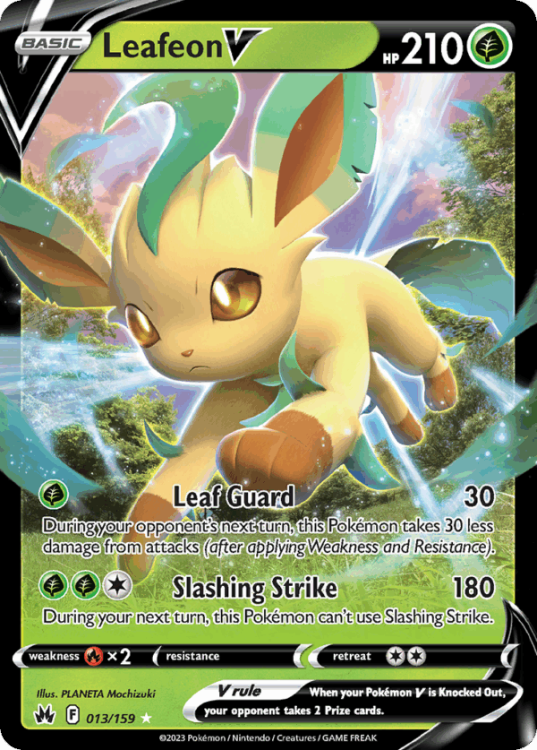 Leafeon V – Crown Zenith – 13/159