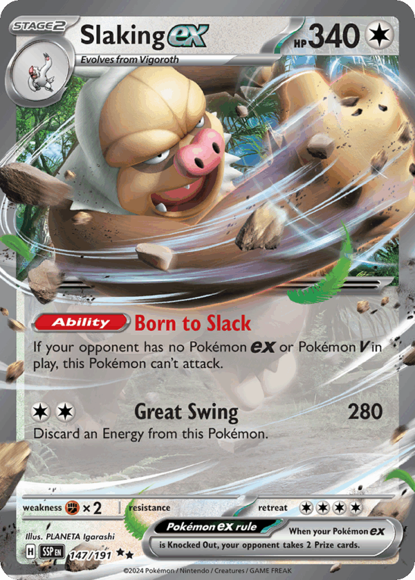 Slaking ex – Surging Sparks – 147/191