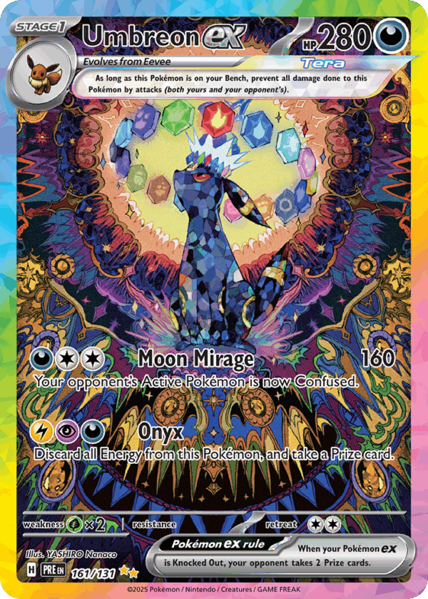 Umbreon ex – Prismatic Evolutions – 161/131