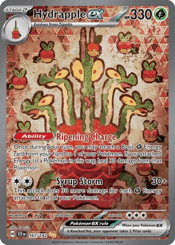 Hydrapple ex – Stellar Crown – 167/142