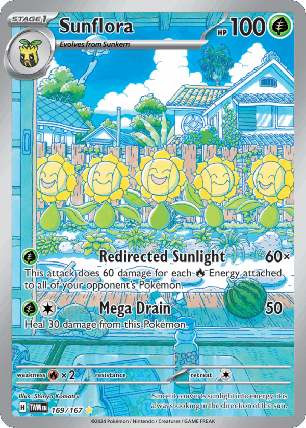 Sunflora – Twilight Masquerade – 169/167