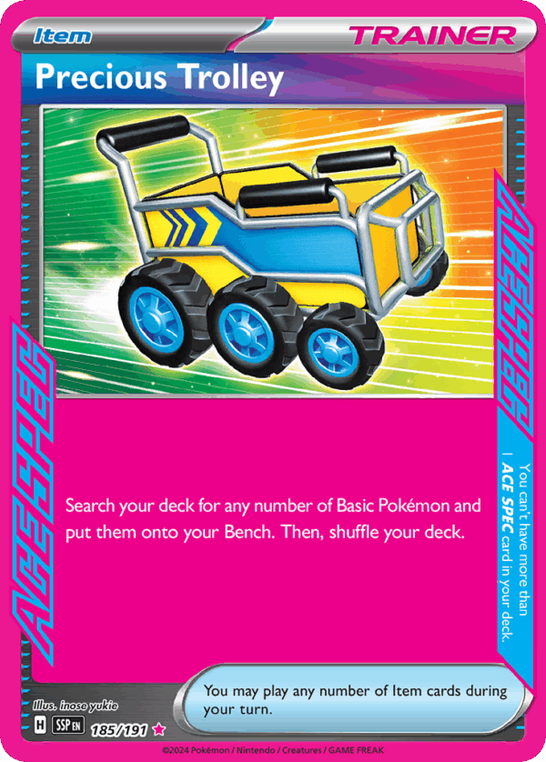 Precious Trolley – Surging Sparks – 185/191