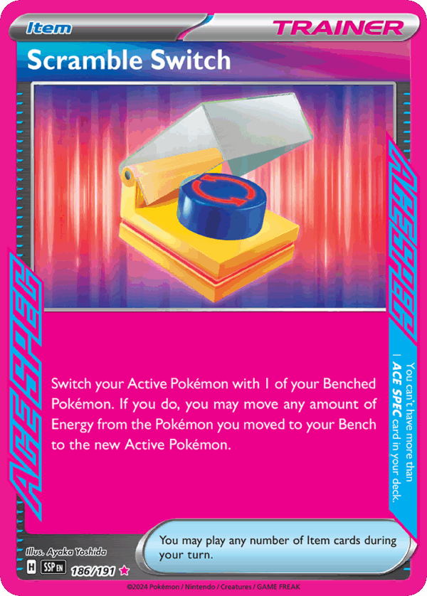 Scramble Switch – Surging Sparks – 186/191
