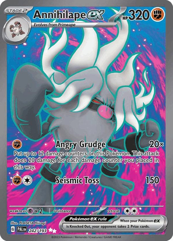 Annihilape ex – Paldea Evolved – 242/193