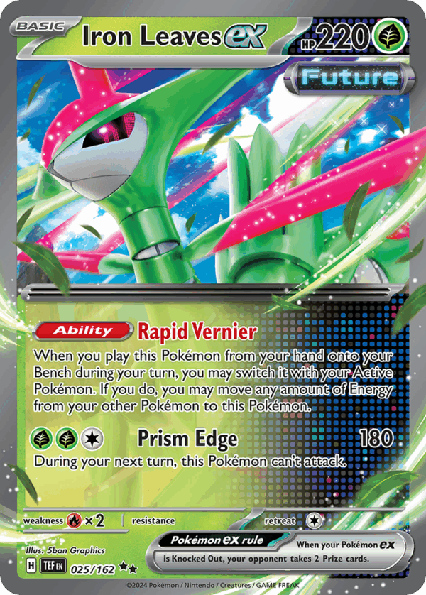 Iron Leaves ex – Temporal Forces – 25/162
