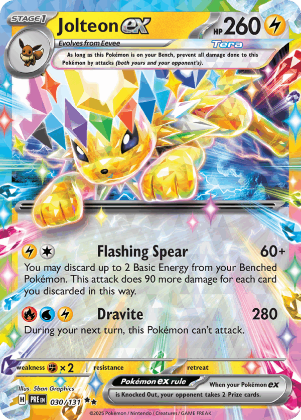 Jolteon ex – Prismatic Evolutions – 30/131