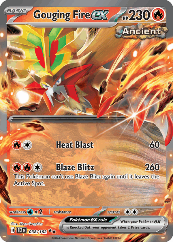 Gouging Fire ex – Temporal Forces – 38/162
