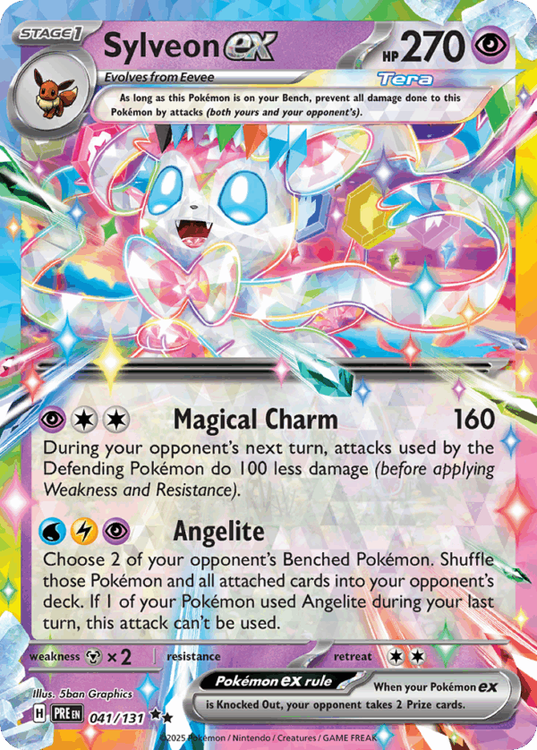 Sylveon ex – Prismatic Evolutions – 41/131