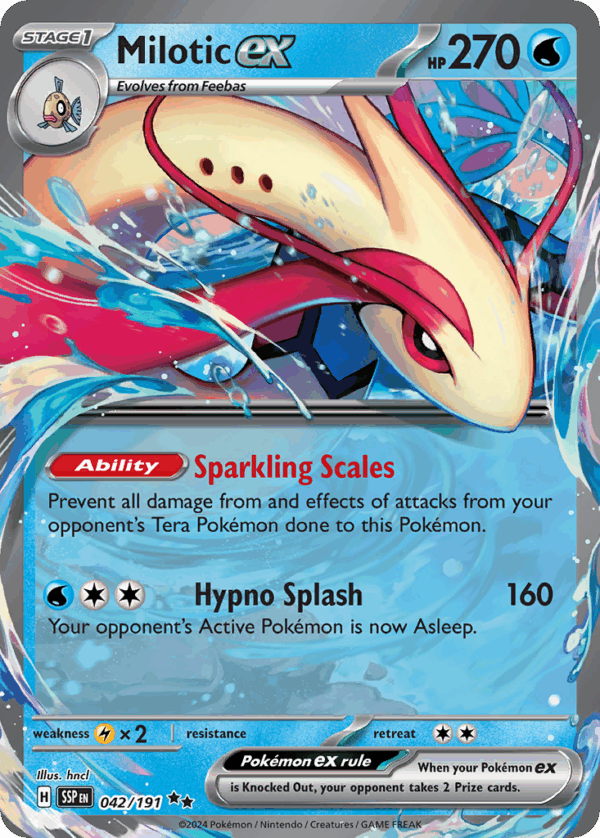 Milotic ex – Surging Sparks – 42/191