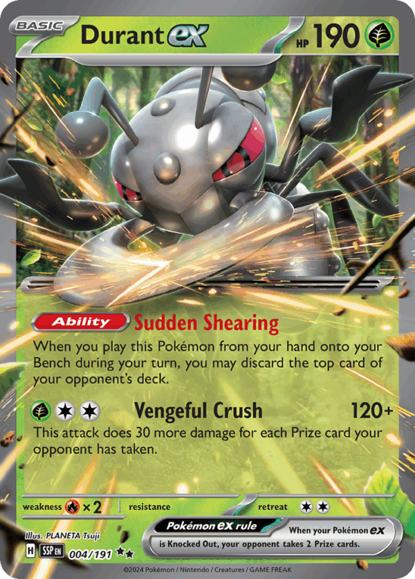 Durant ex – Surging Sparks – 4/191