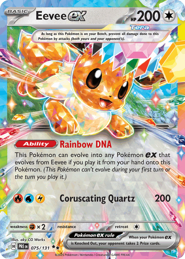 Eevee ex – Prismatic Evolutions – 75/131