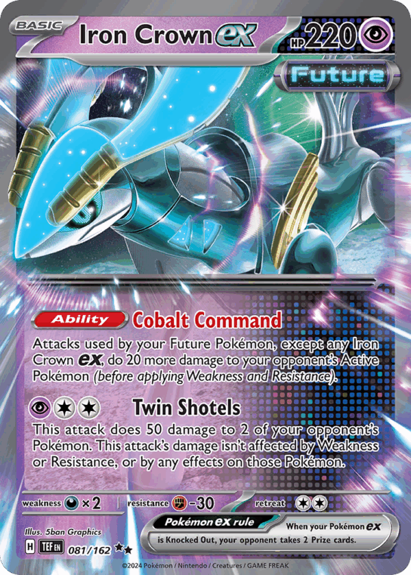 Iron Crown ex – Temporal Forces – 81/162