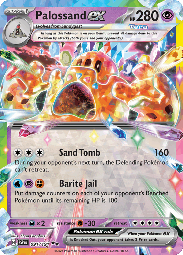 Palossand ex – Surging Sparks – 91/191