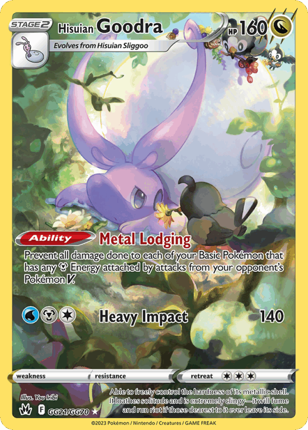 Hisuian Goodra – Crown Zenith Galarian Gallery – GG21/70