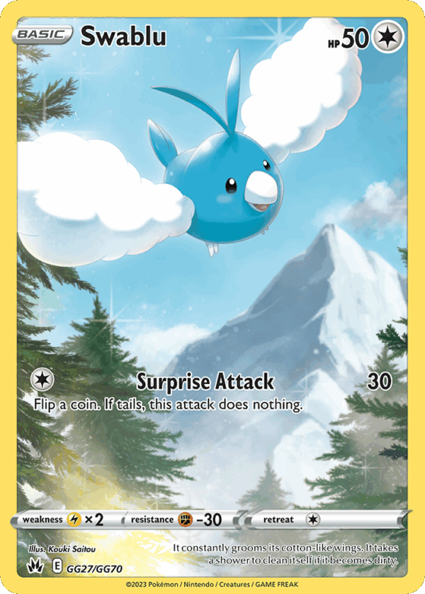 Swablu – Crown Zenith Galarian Gallery – GG27/70