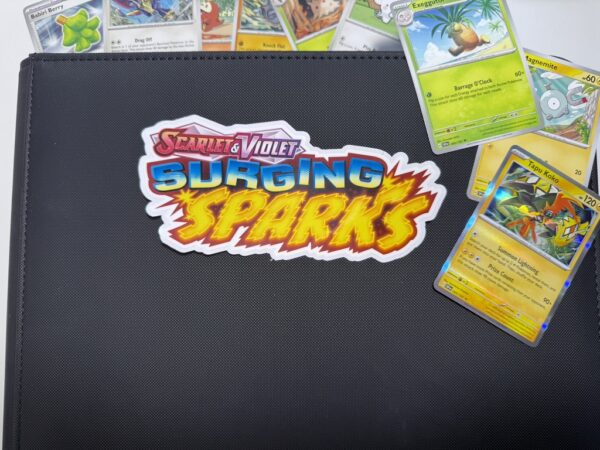 Pokemon Card Binder Spine Vinyl + Sticker!
