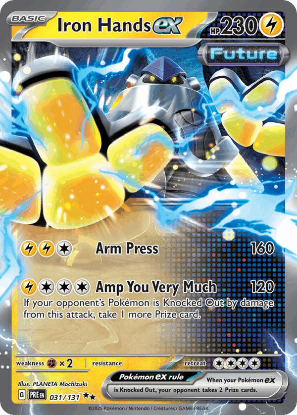 Iron Hands ex – Prismatic Evolutions – 31/131