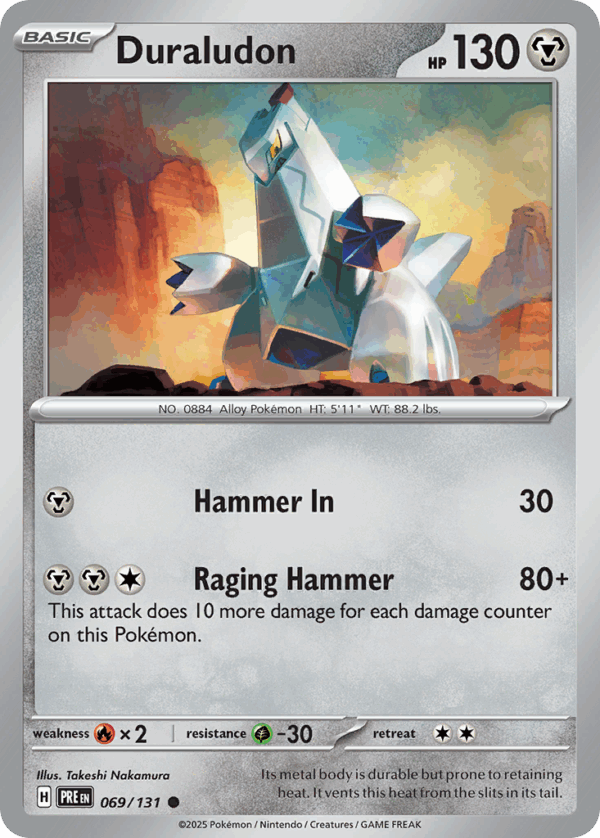 Duraludon – Prismatic Evolutions – 69/131 – Pokeball Holo