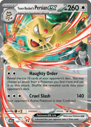 Team Rocket's Persian ex – Destined Rivals – 150/182