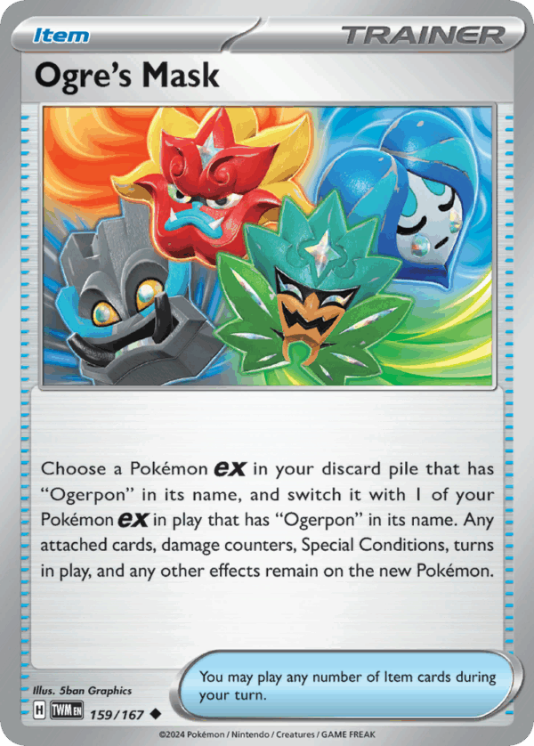 Ogre's Mask – Twilight Masquerade – 159/167 - Cosmos Holo