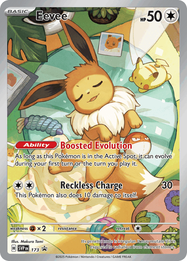 Eevee – Scarlet & Violet Black Star Promos – 173/215 - Promo