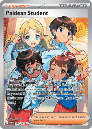 Paldean Student – Paldean Fates – 230/91