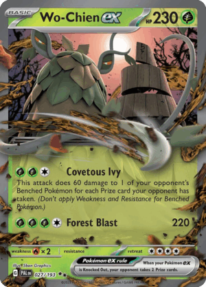 Wo-Chien ex – Paldea Evolved – 27/193