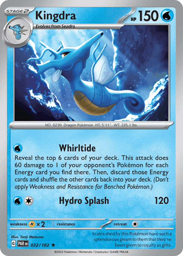 Kingdra – Paradox Rift – 32/182 - Cosmos Holo