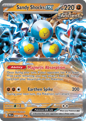 Sandy Shocks ex – Prismatic Evolutions – 56/131