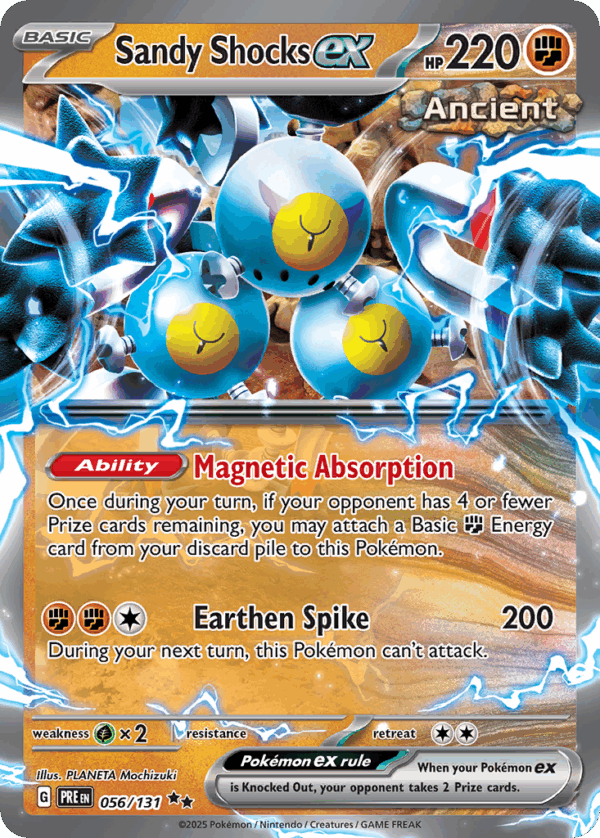 Sandy Shocks ex – Prismatic Evolutions – 56/131