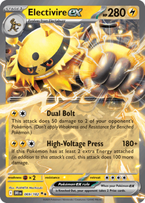 Electivire ex – Destined Rivals – 69/182