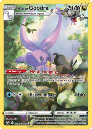 Hisuian Goodra – Crown Zenith Galarian Gallery – GG21/70