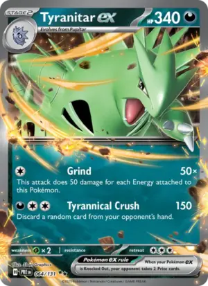 Tyranitar ex – Prismatic Evolutions – 064/131