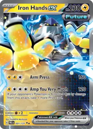 Iron Hands ex – Prismatic Evolutions – 031/131