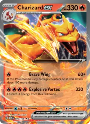 Charizard ex – 151 – 006/165