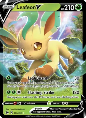 Leafeon V – Crown Zenith – 013/159