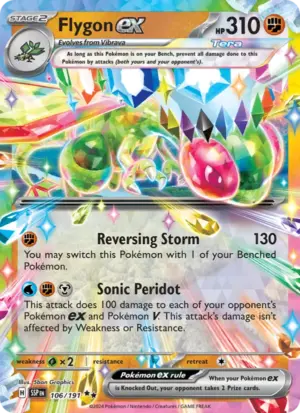 Flygon ex – Surging Sparks – 106/191