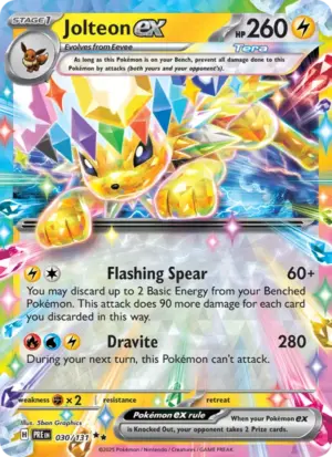 Jolteon ex – Prismatic Evolutions – 030/131