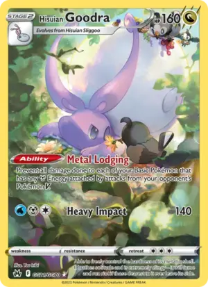 Hisuian Goodra – Crown Zenith – GG21/159