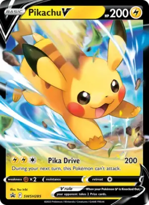Pikachu V – SWSH Black Star Promos – SWSH285/307