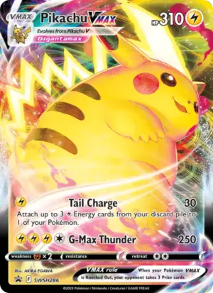 Pikachu VMAX – SWSH Black Star Promos – SWSH286/307