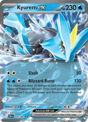 Kyurem ex – Black Bolt – 028/86