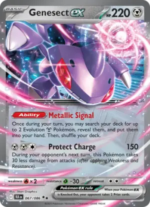 Genesect ex – Black Bolt – 067/86