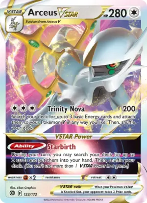 Arceus VSTAR – Brilliant Stars – 123/172